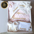 Coffret Complet Girl 1 Naissance Personnalisé – Couverture, Turban, Chaussons, Doudou & Protège Carnet – Quantité Limitée